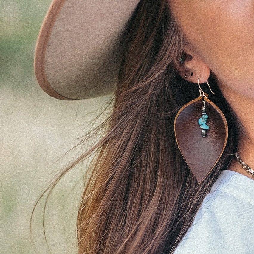 Leather Earrings